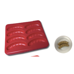 Molde silicona salchichas